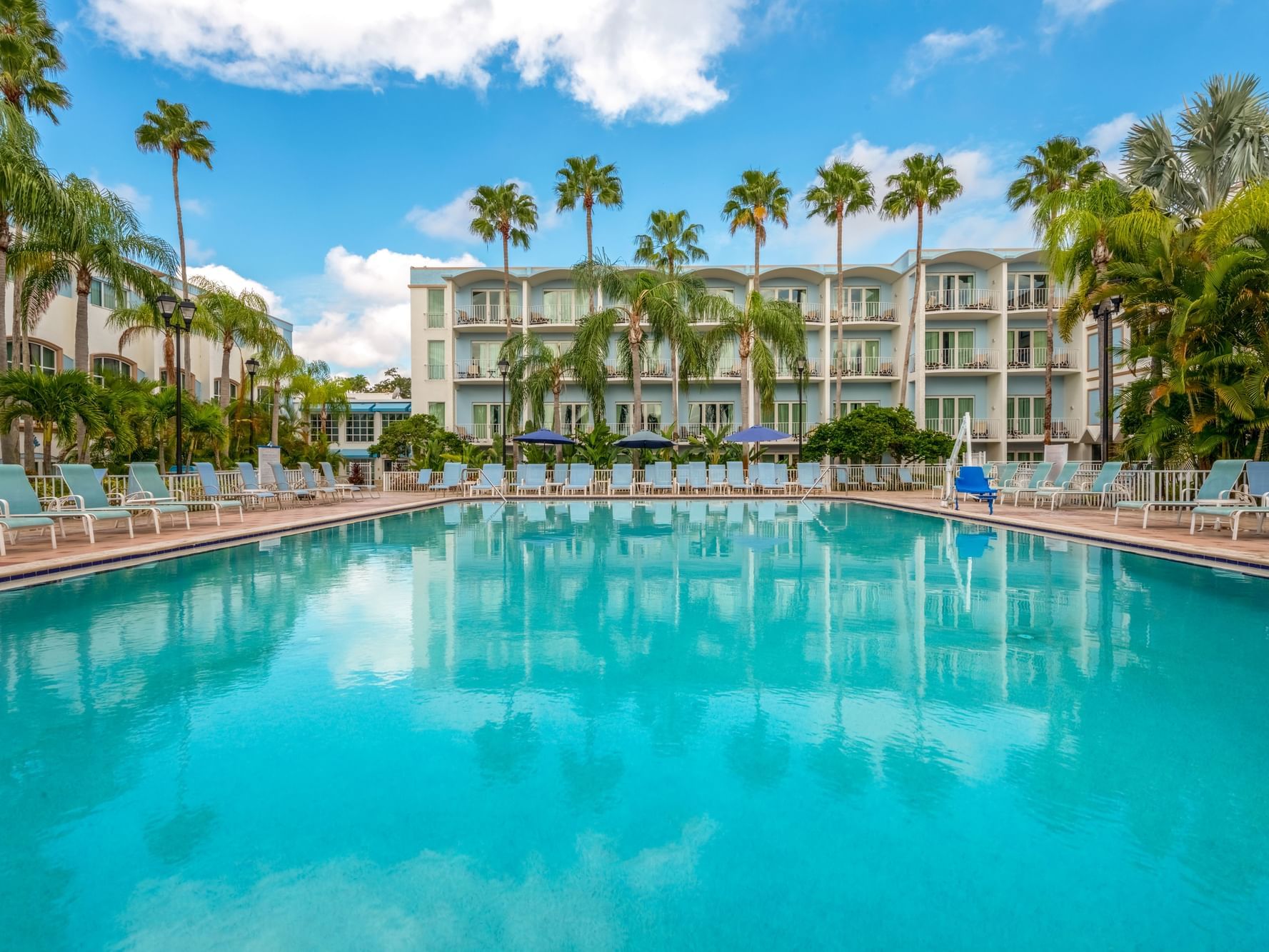 Pool side at Safety Harbor Resort and Spa